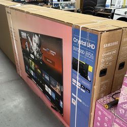 85” SAMSUNG CRYSTAL DU7200 4K SMART TV