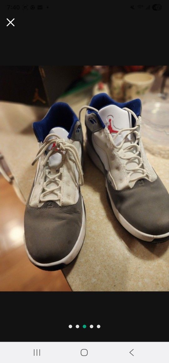 Jordan's Size 11.5 Mens Worn Once Great Shape