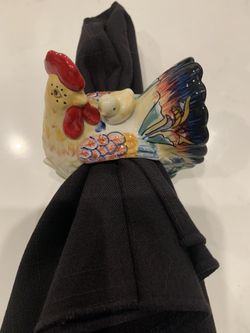 Fitz & Floyd Napkin Ring 