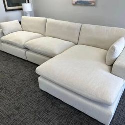 Feather Filled Cloud Sectional Couch Set 🌟 Color Options  ⭐$39 Down Payment with Financing ⭐ 90 Days same as cash