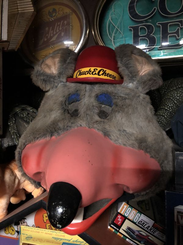 Chuck E. Cheese mascot costume head from 1980’s for Sale in Fremont, CA