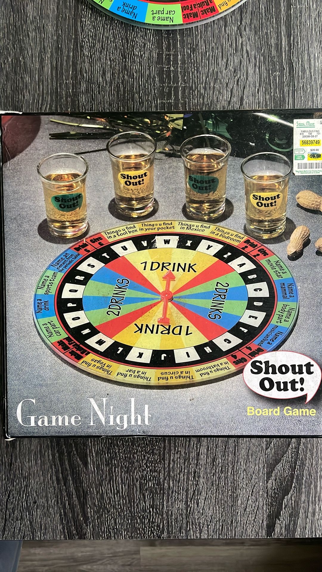 SHOUT OUT! Board game 