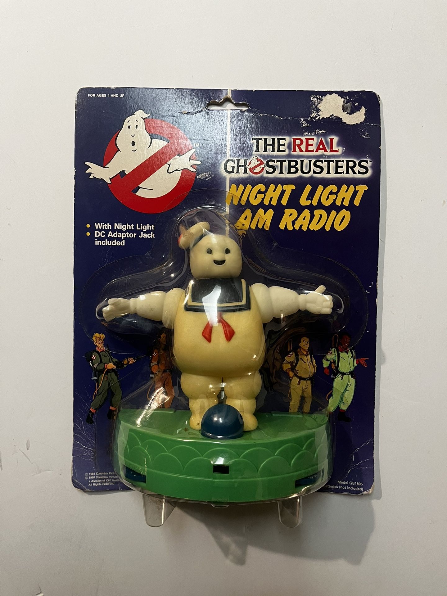 SF・ファンタジー・ホラー THE REAL GHOSTBUSTERS NIGHT LIGHT RADIO Real Ghostbusters Night Light AM Radio for Sale in Chino