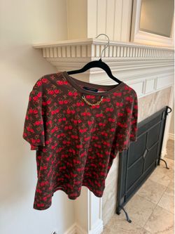 Cherry Monogram Graphic Tee – Women’s Large