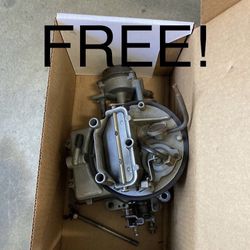 FREE Jeep Intake And Carburetor 