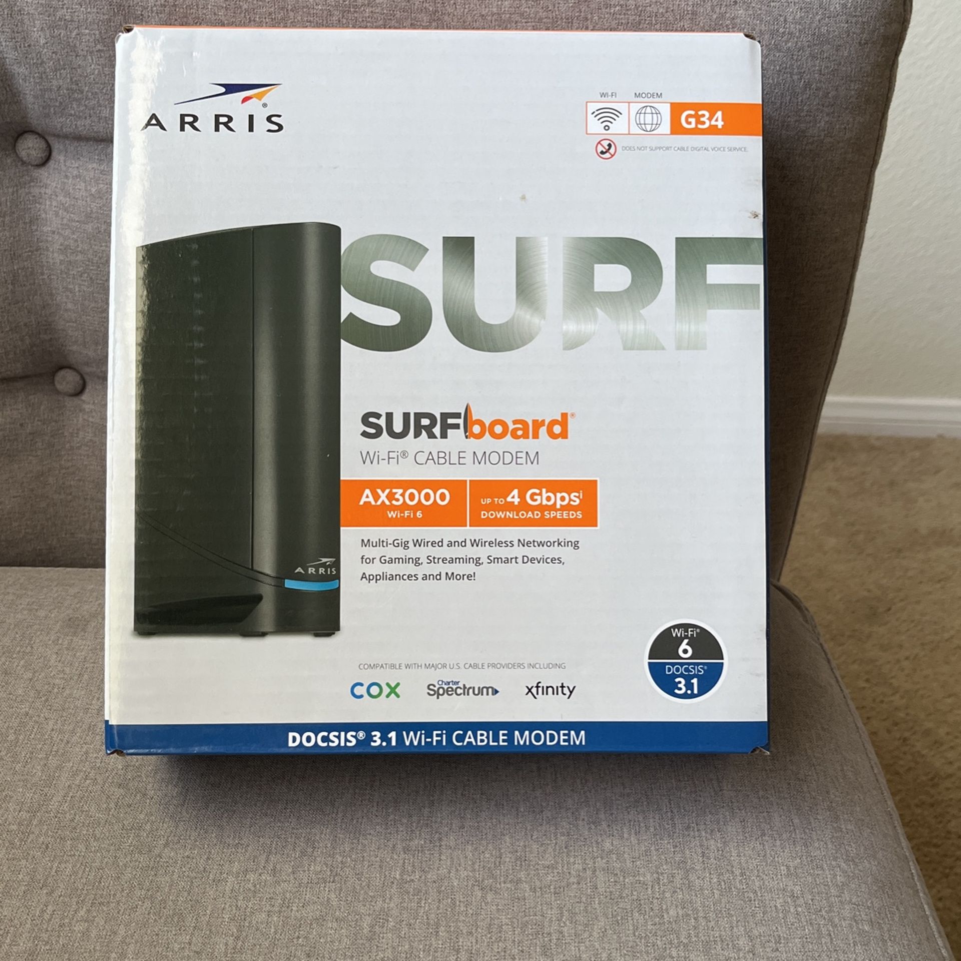 Arris Surfboard Cable Modem G34