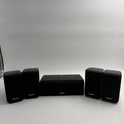 Sony Home Theater Speaker Set (4x SS-MSP2 + SS-CNP2) – Untested / AS IS