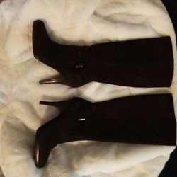 Suede ( Brown) Woman's Boots