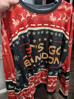 Ugly sweater: XMas sweater: Let's go Brandon