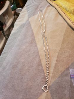 Silver necklace