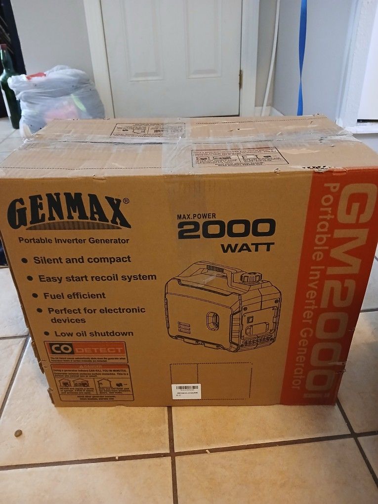 Generator 2000watt ONLY 3 MONTHS UNTIL CANE SEASON!!!