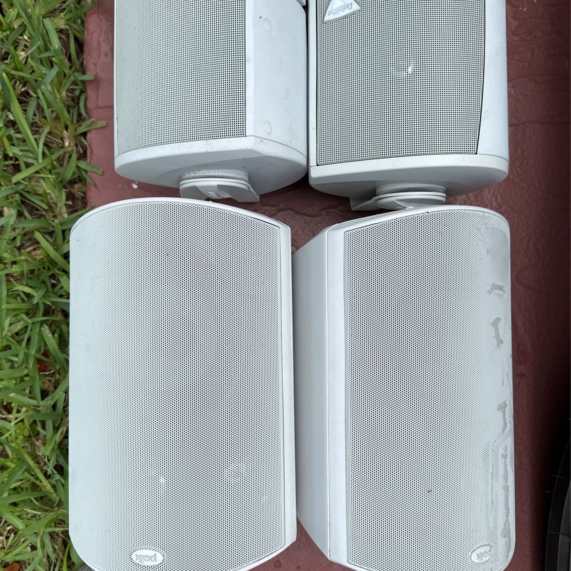 Polk And Definitive Outdoor Speakers