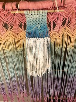 Ocean Macrame, Wall Art