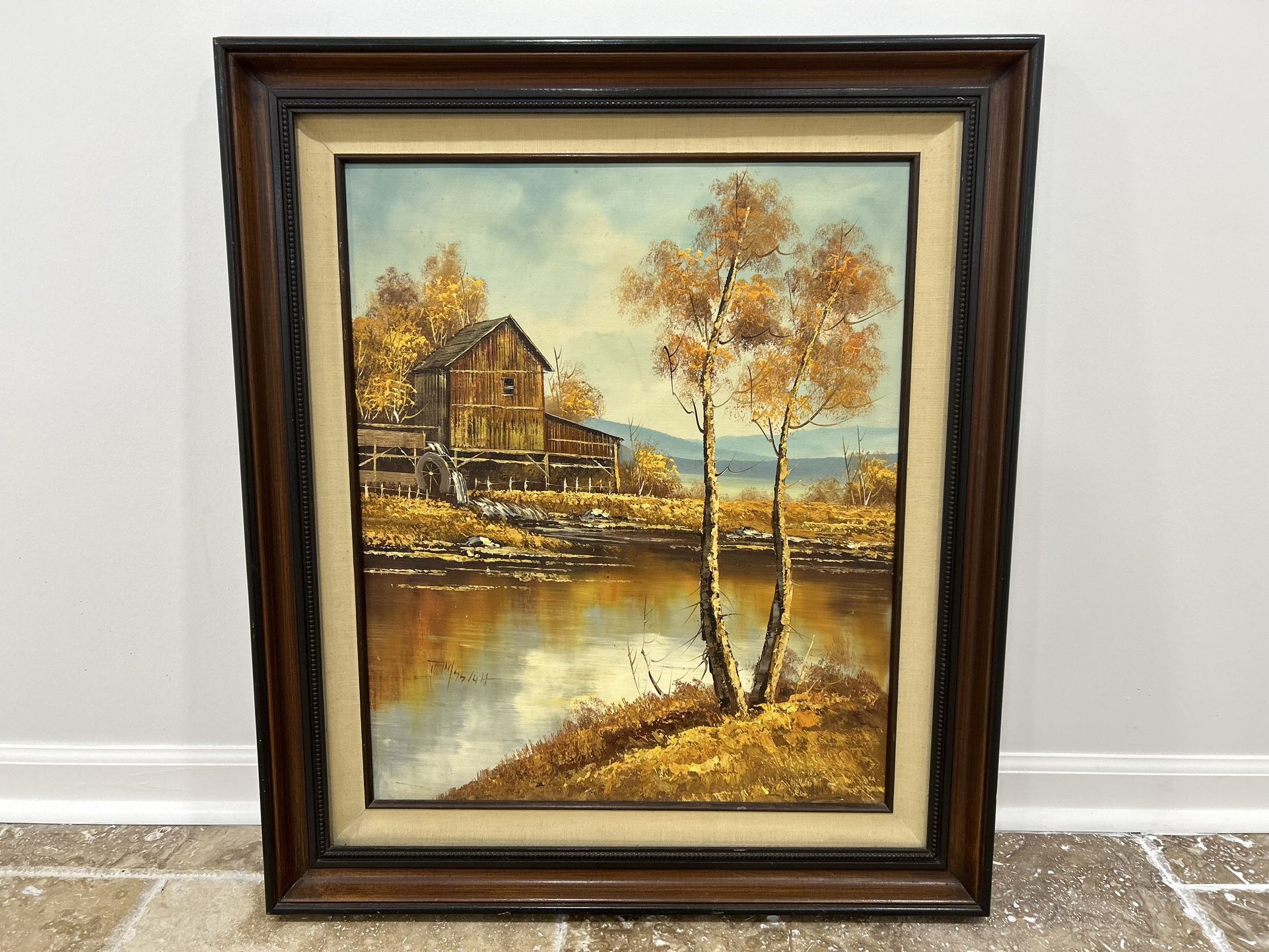 Real Oil Painting (Not Printed)