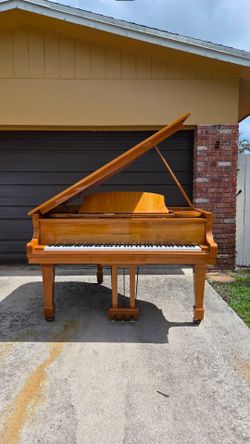 Baby grand piano