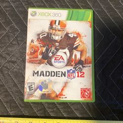 Madden 12 Xbox 360 Video Game 