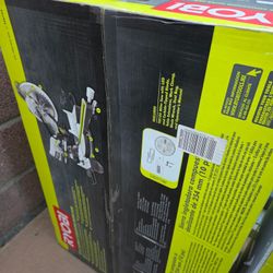 10 Inch Sliding Miter Saw Ryobi