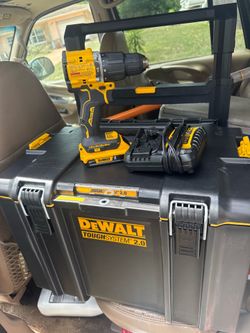 DeWalt drill and tool box