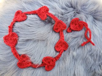 Vintage Valentine Headband Bracelet Set