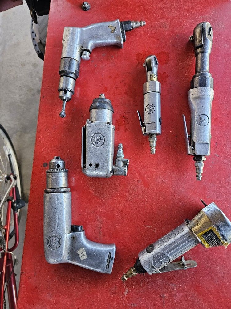 Air Power Wrenchs Tools 6 Set