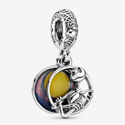 New AUTHENTIC Pandora Disney Nighmare Before Christmas  Jack Dangle Charm 