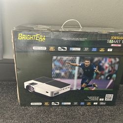 Projector And Screen For Sale (Bundle Deal)