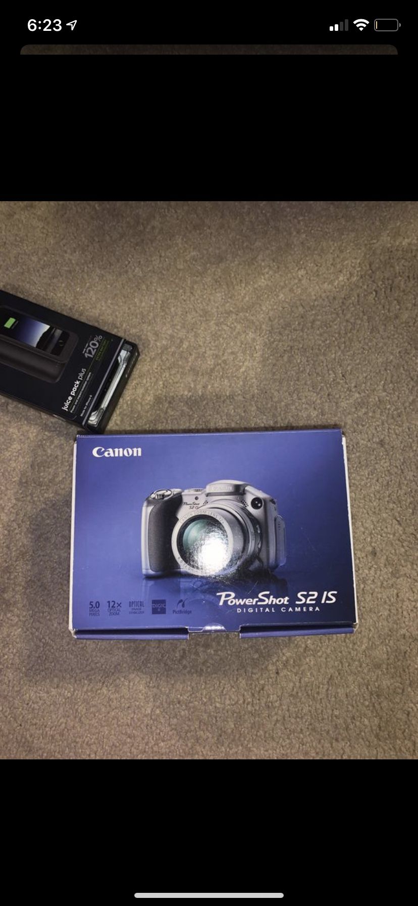 Canon PowerShot S2 IS Digital Camera - Never Used