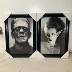 Frankenstein Picture Frame Set