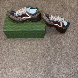 G U C C I Rhyton Sneakers Fits Size 9 To 9.5 