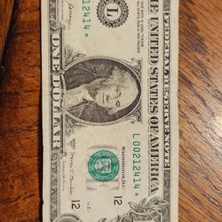 $1 Star Note