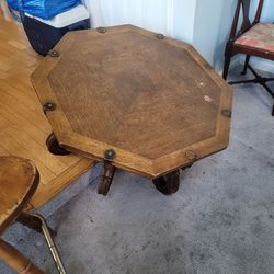 Antique Coffee Table Circa 1950s