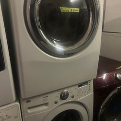 LG Washer And Electric Dryer 