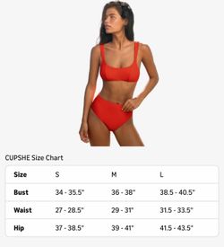 Cupshe Bikini Size M NWT
