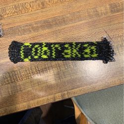 Home Made Rubber Band Cobra Kai Bracelet 