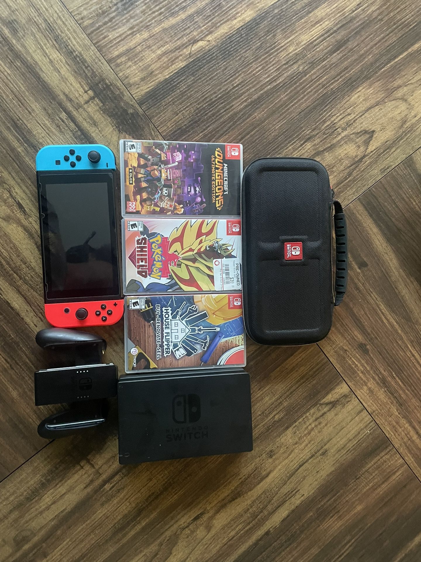 Nintendo Switch With Games