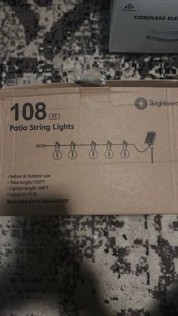 Brightown Solar String Lights 108