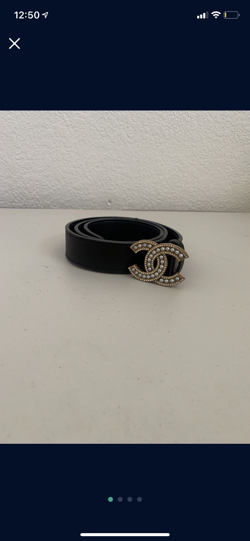 chanel belt