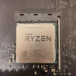 AMD Ryzen 7 2700x CPU