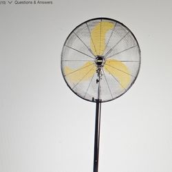 Heavy Duty 30in Powerful Industrial Pedestal Fan 