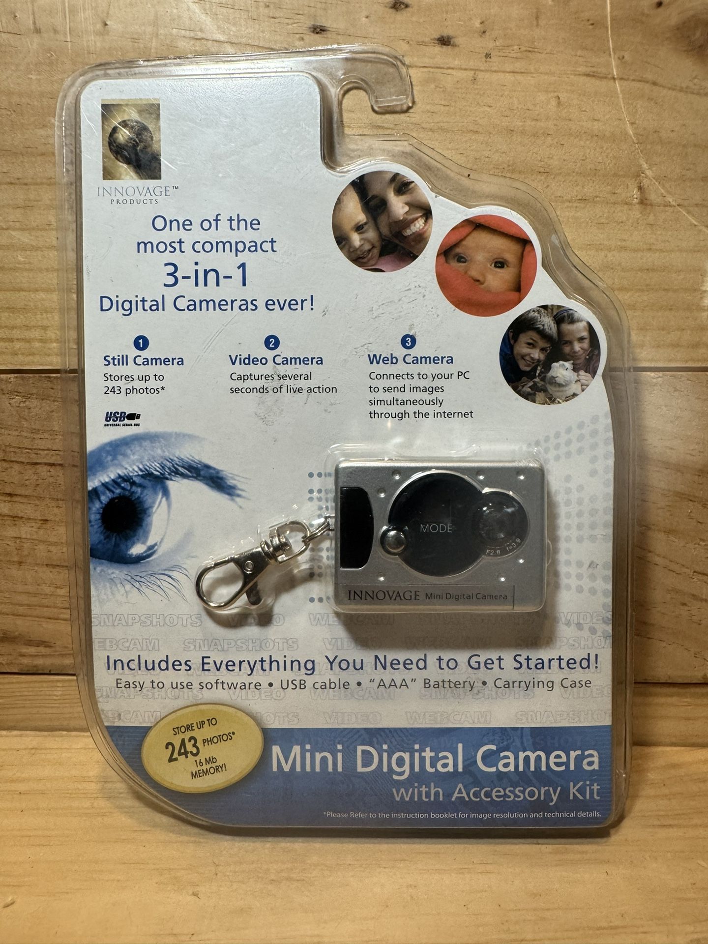 New Mini Digital Camera with Accessory Kit