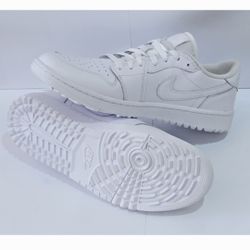 Nike Air Jordan 1 Retro Low Golf Triple White