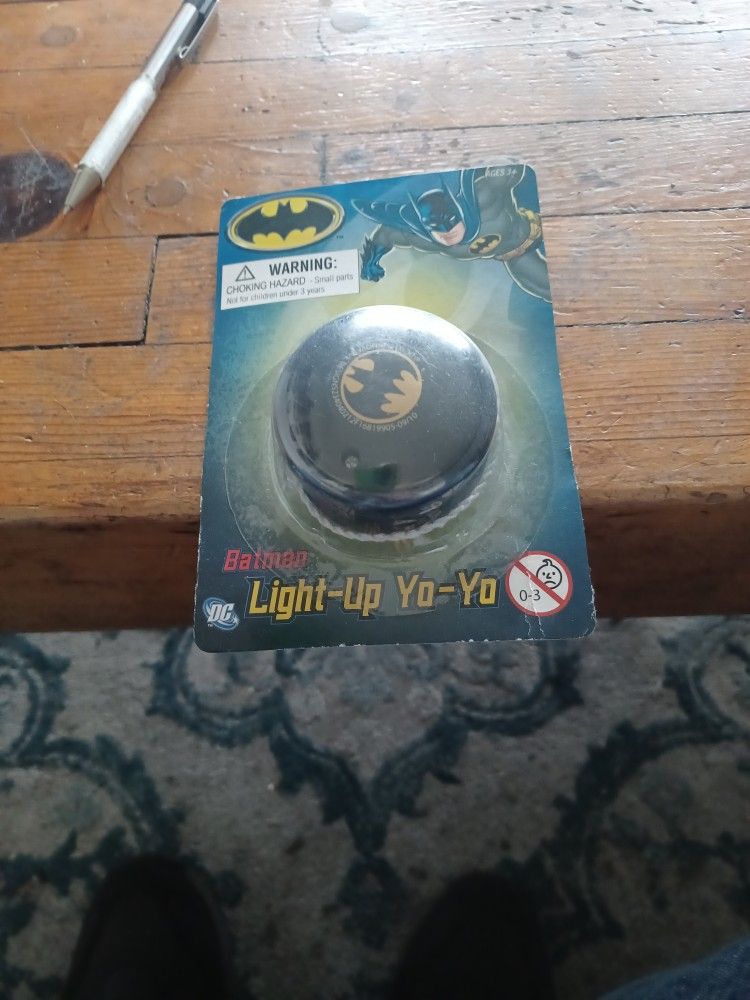 Batman Yo Yo Never Opened