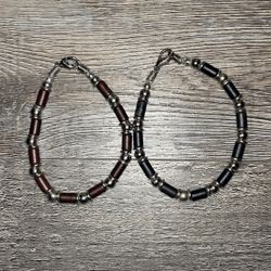Set Of Two Beaded Bracelets 