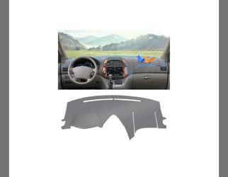 Autorder Gray Dashboard Cover Mat For Toyota Sienna 2004-2010 Accessories Dash C