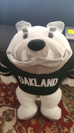 Oakland Raider Bulldog Plush