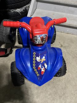 Like New Small Electric Atv For Kids Ages 1-4 