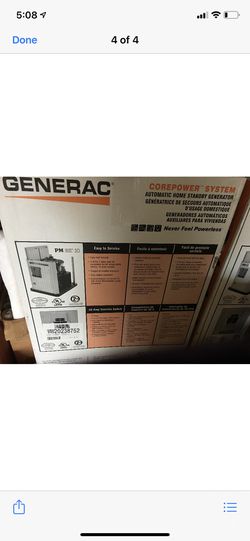 Generator New in box 2 for sale must pick up