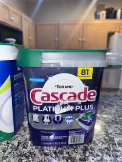 Cascade Platinum Plus Dishwasher Pods