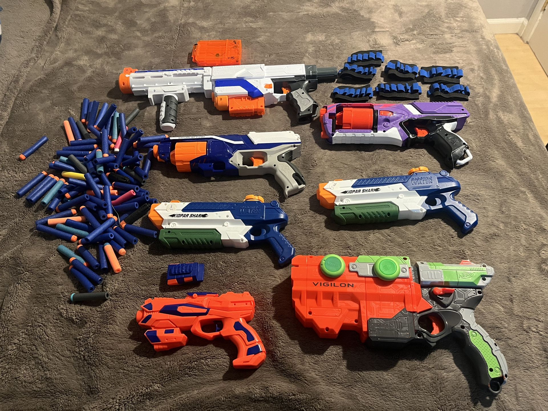 8 Nerf Gun Lot
