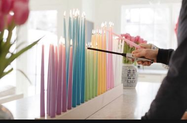 White Base candle holder Holder 